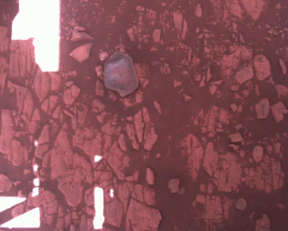 This image was taken by EDL_RDCAM onboard NASA's Mars rover Perseverance on Sol 1477