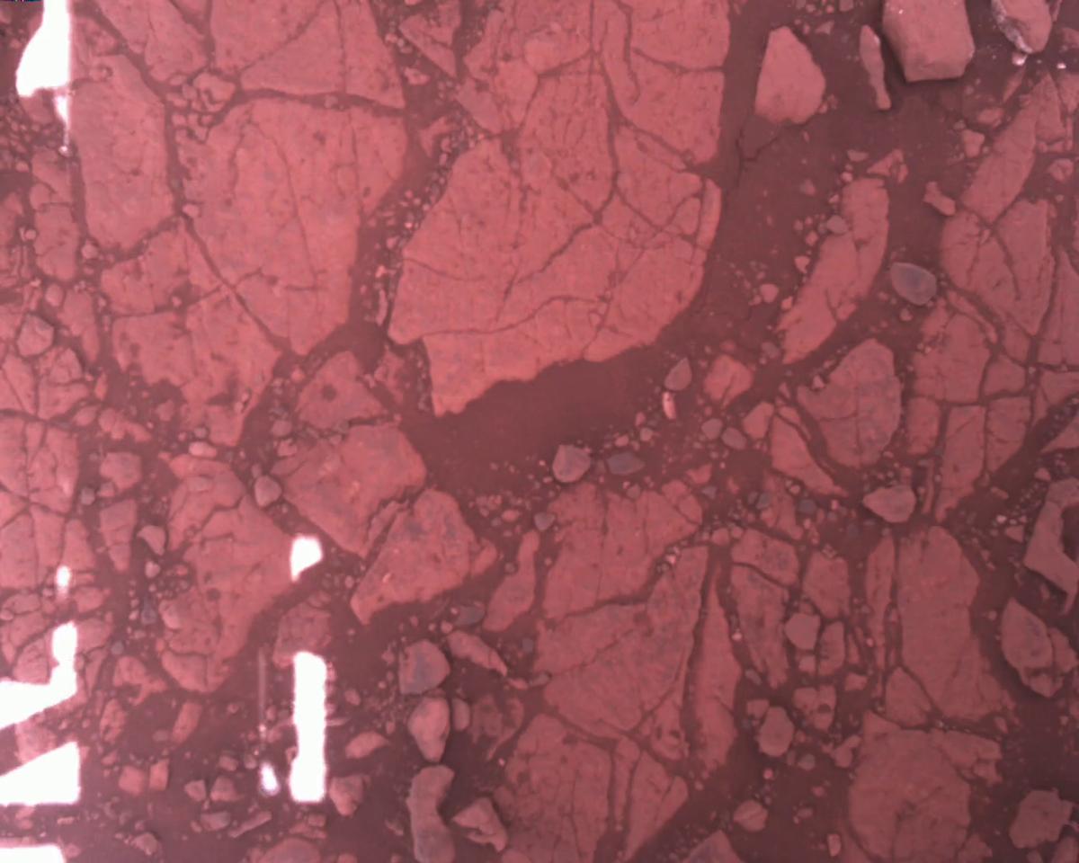 This image was taken by EDL_RDCAM onboard NASA's Mars rover Perseverance on Sol 1477