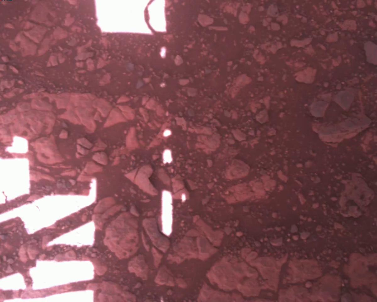 This image was taken by EDL_RDCAM onboard NASA's Mars rover Perseverance on Sol 1477