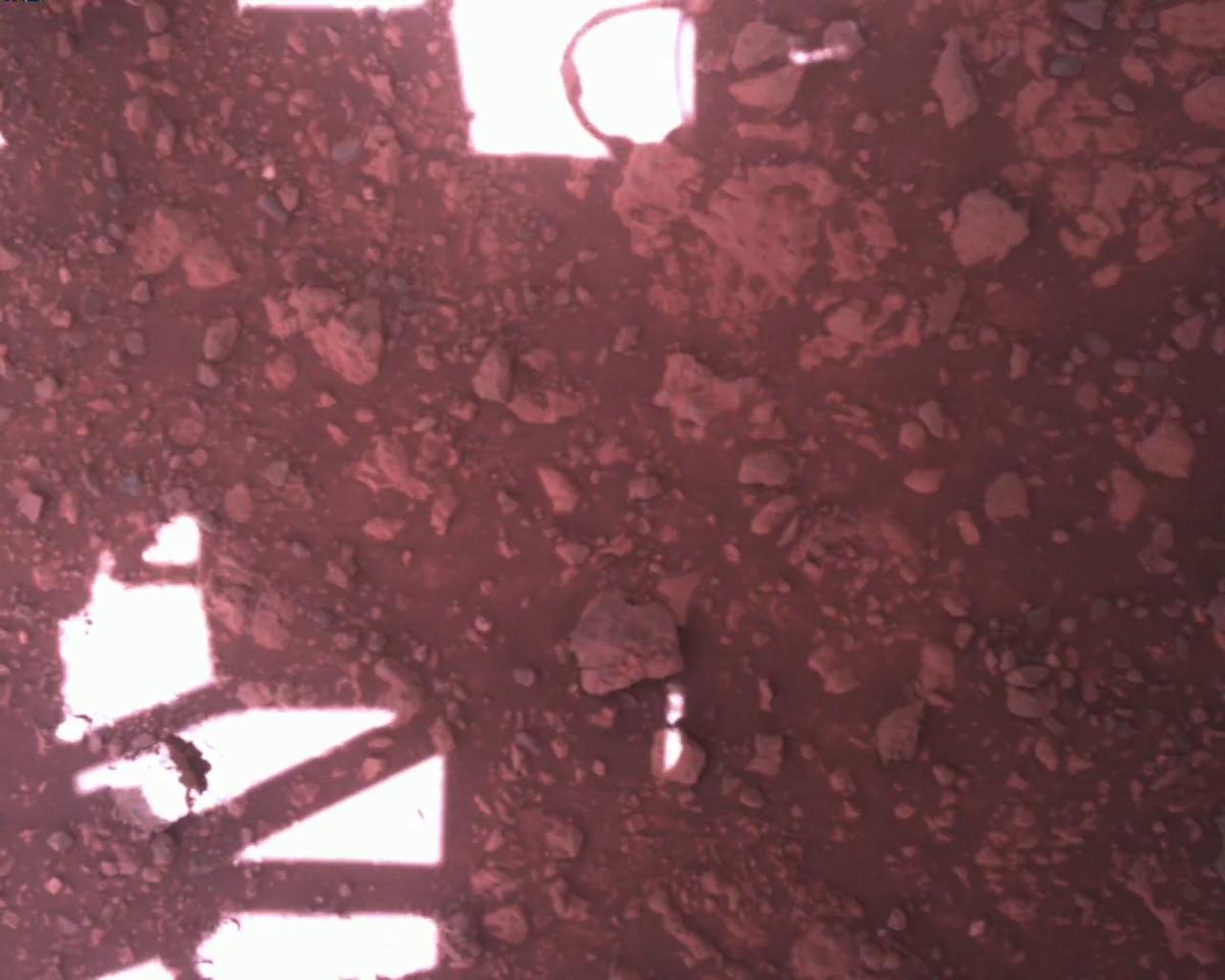 This image was taken by EDL_RDCAM onboard NASA's Mars rover Perseverance on Sol 1477