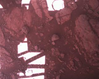 View image taken on Mars, Mars Perseverance Sol 1477: Rover Down-Look Camera