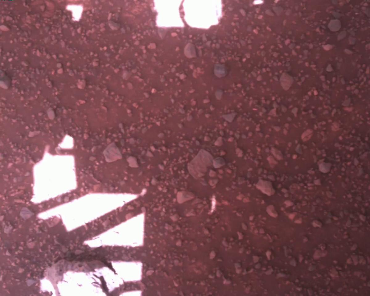 This image was taken by EDL_RDCAM onboard NASA's Mars rover Perseverance on Sol 1477