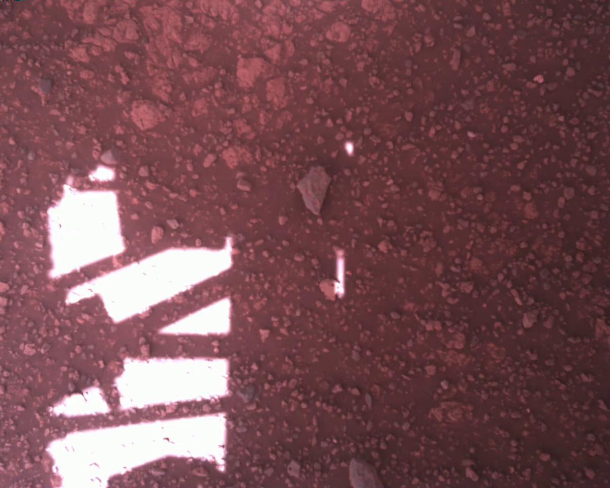 This image was taken by EDL_RDCAM onboard NASA's Mars rover Perseverance on Sol 1477