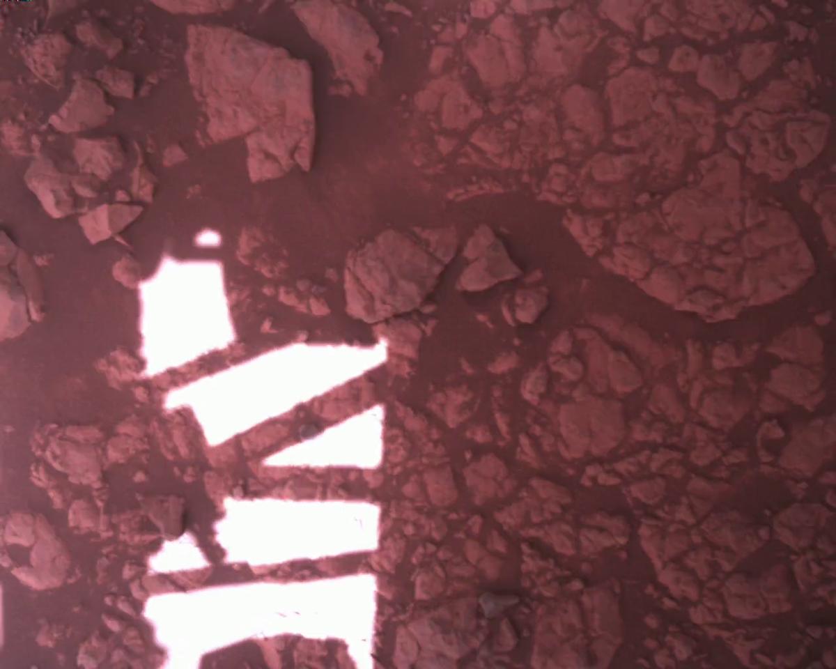 This image was taken by EDL_RDCAM onboard NASA's Mars rover Perseverance on Sol 1477