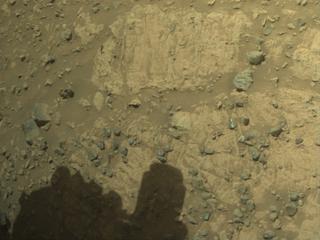 View image taken on Mars, Mars Perseverance Sol 1478: Front Right Hazard Avoidance Camera (Hazcam)