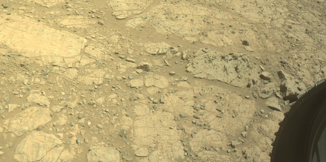 This image was taken by FRONT_HAZCAM_RIGHT_A onboard NASA's Mars rover Perseverance on Sol 1479