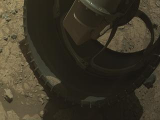 View image taken on Mars, Mars Perseverance Sol 1490: Front Right Hazard Avoidance Camera (Hazcam)
