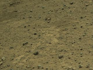 View image taken on Mars, Mars Perseverance Sol 1490: Left Navigation Camera (Navcam)