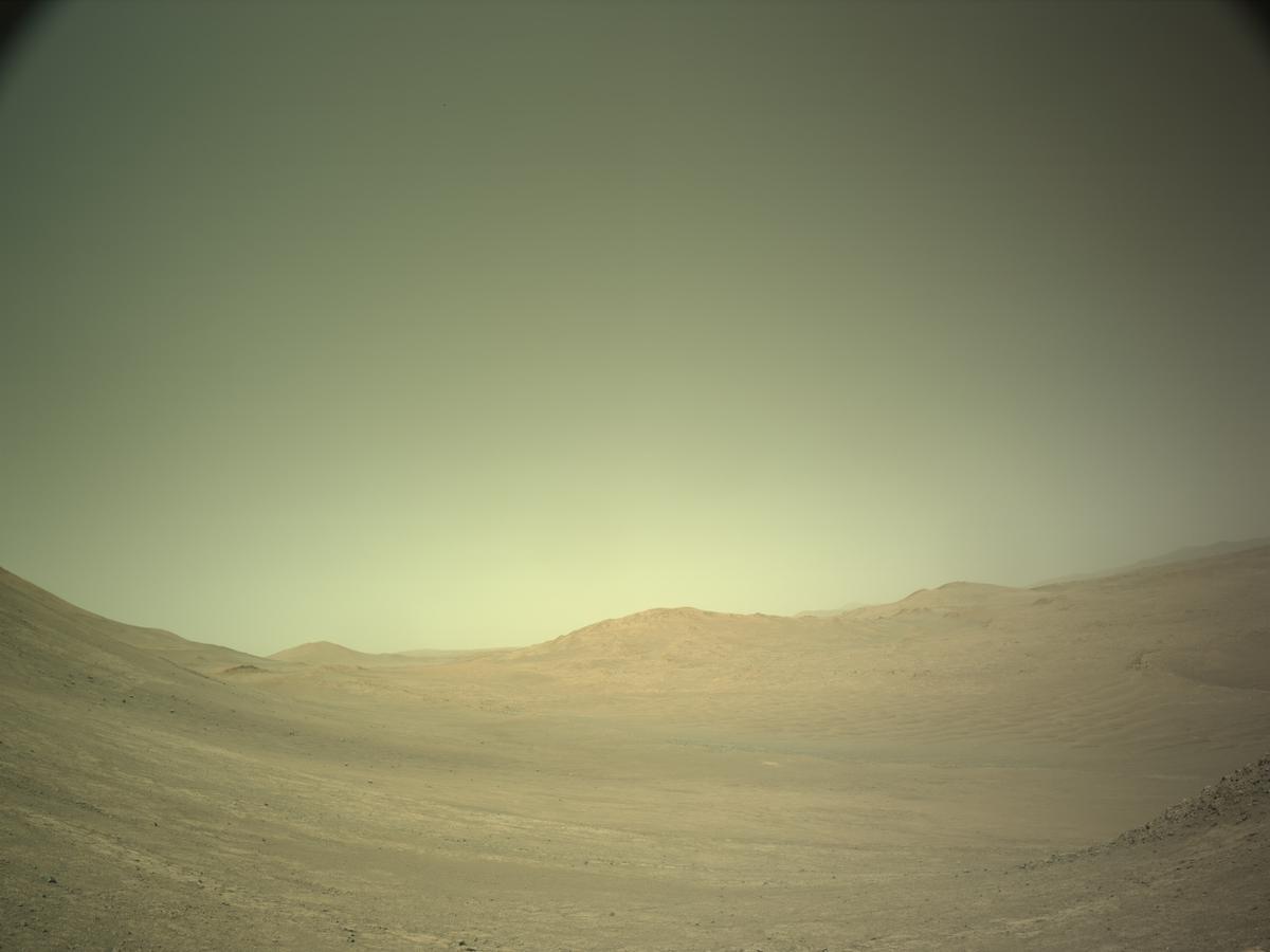 This image was taken by NAVCAM_LEFT onboard NASA's Mars rover Perseverance on Sol 1491