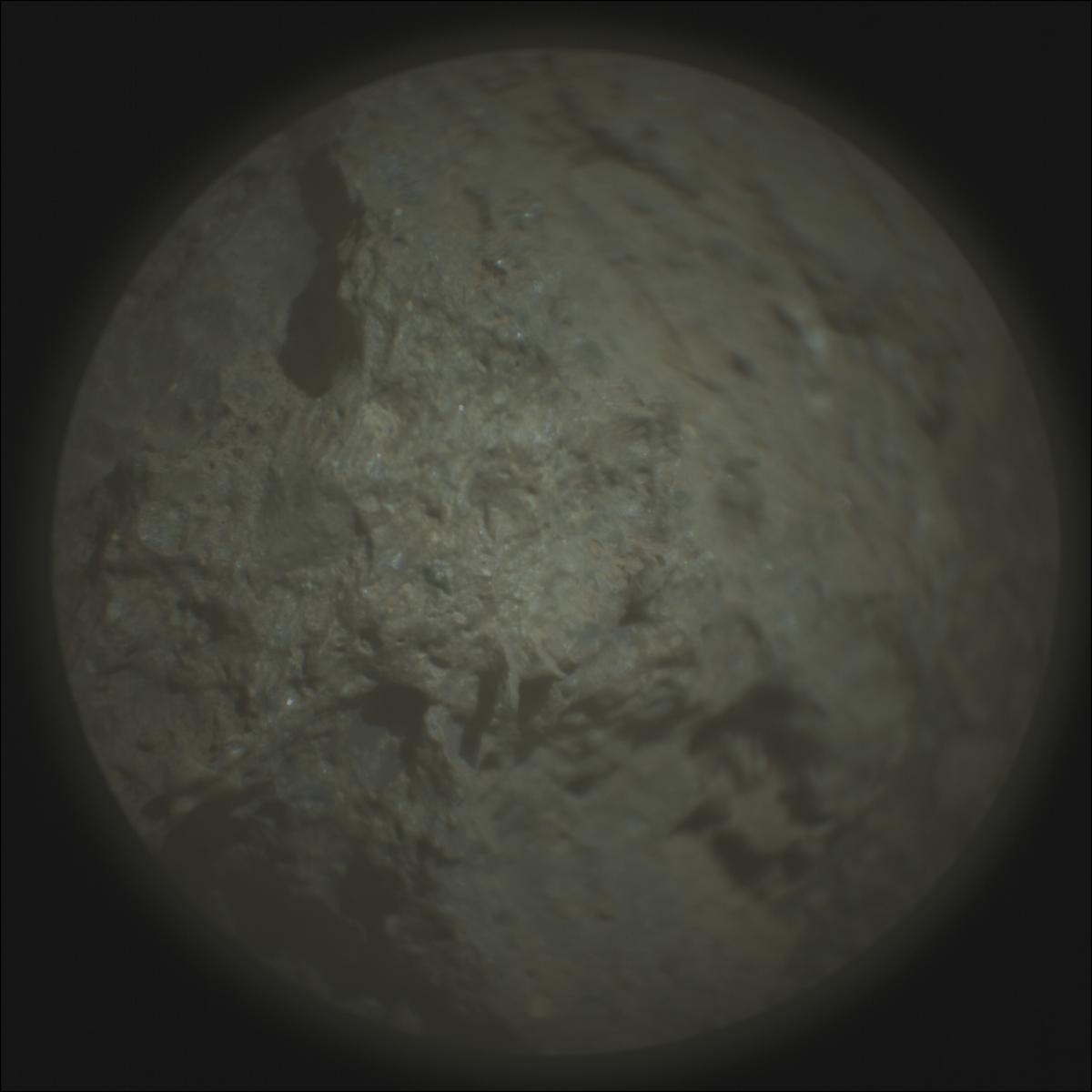 This image was taken by SUPERCAM_RMI onboard NASA's Mars rover Perseverance on Sol 1494