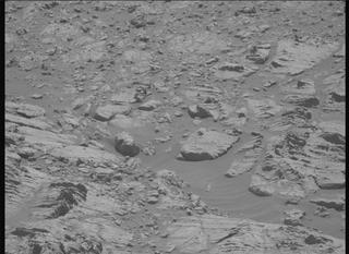 View image taken on Mars, Mars Perseverance Sol 1495: Left Mastcam-Z Camera