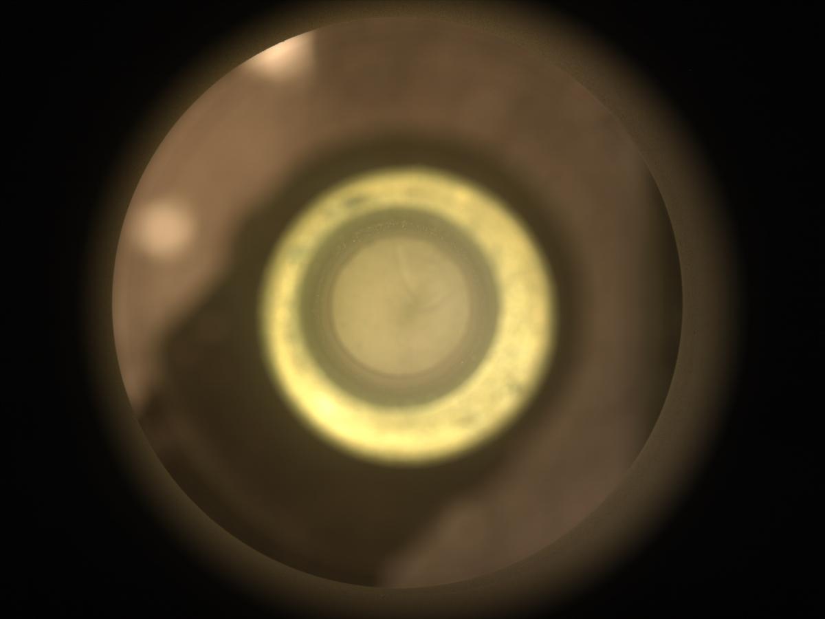 This image was taken by CACHECAM onboard NASA's Mars rover Perseverance on Sol 1497