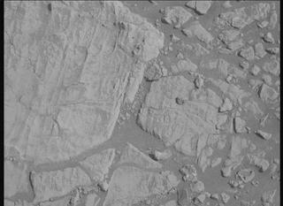 View image taken on Mars, Mars Perseverance Sol 1499: Left Mastcam-Z Camera