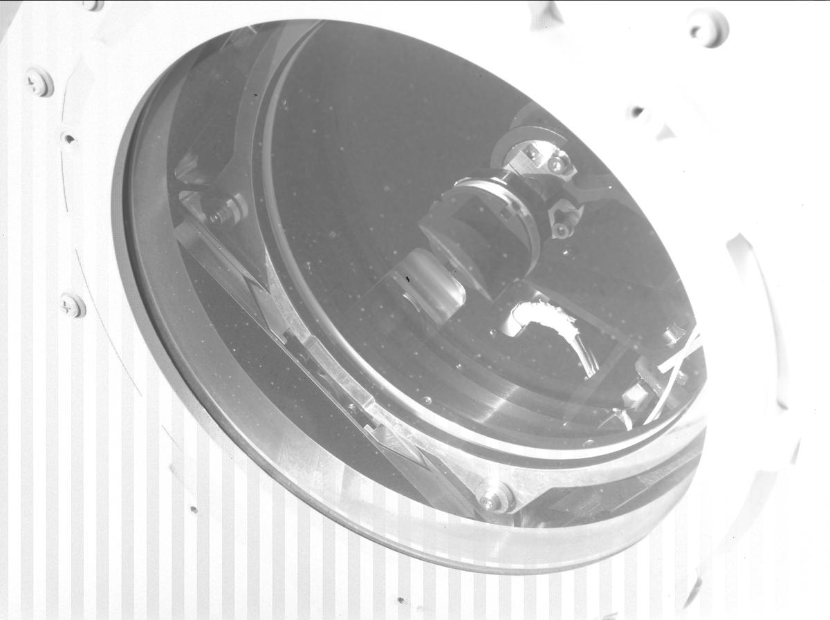 This image was taken by SHERLOC_WATSON onboard NASA's Mars rover Perseverance on Sol 1500