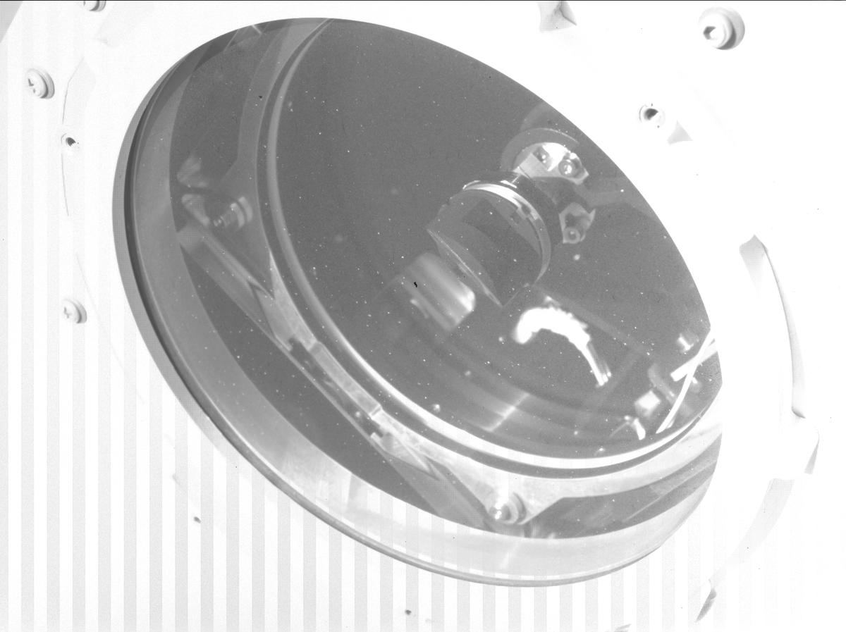 This image was taken by SHERLOC_WATSON onboard NASA's Mars rover Perseverance on Sol 1500