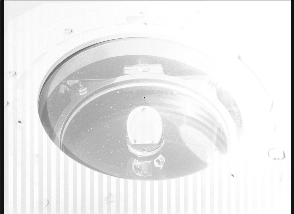 This image was taken by SHERLOC_WATSON onboard NASA's Mars rover Perseverance on Sol 1500