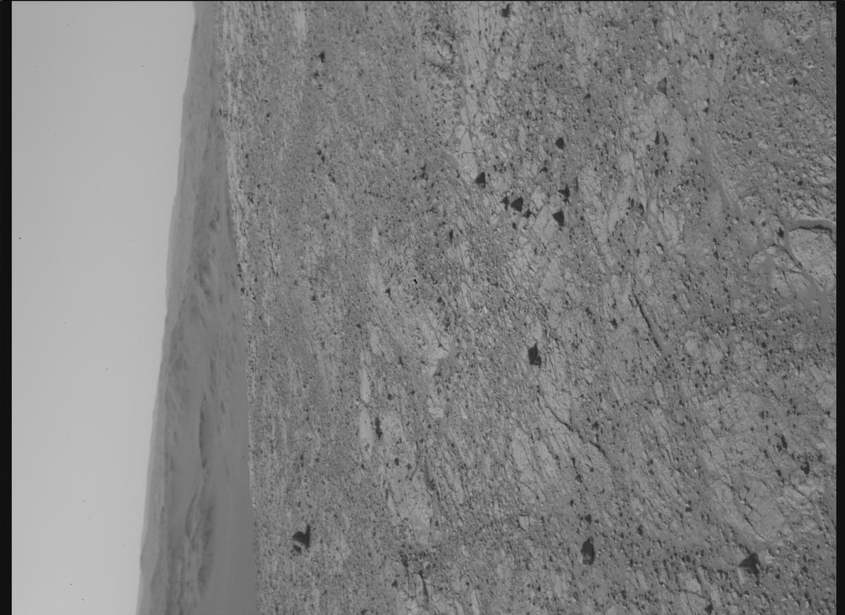 This image was taken by SHERLOC_WATSON onboard NASA's Mars rover Perseverance on Sol 1500