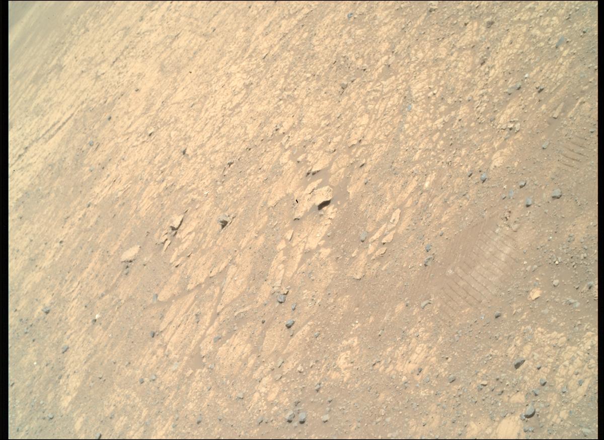 This image was taken by SHERLOC_WATSON onboard NASA's Mars rover Perseverance on Sol 1500