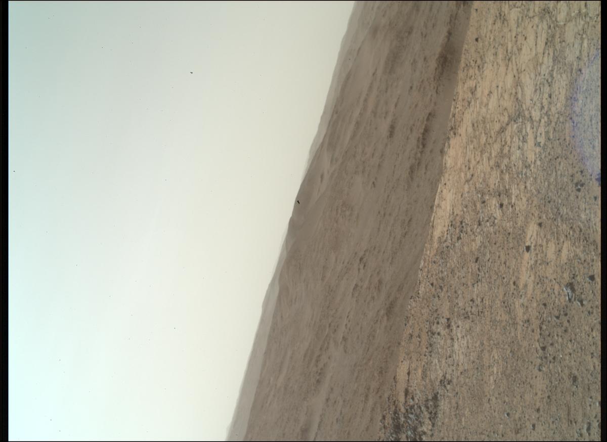 This image was taken by SHERLOC_WATSON onboard NASA's Mars rover Perseverance on Sol 1500