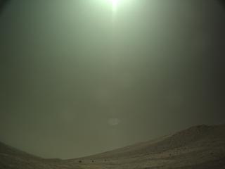 View image taken on Mars, Mars Perseverance Sol 1501: Left Navigation Camera (Navcam)