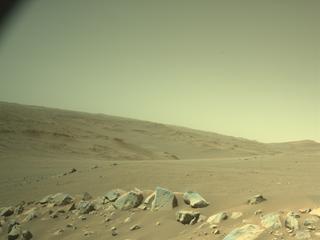 View image taken on Mars, Mars Perseverance Sol 1503: Left Navigation Camera (Navcam)