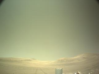 View image taken on Mars, Mars Perseverance Sol 1503: Left Navigation Camera (Navcam)