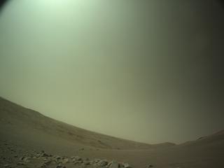 View image taken on Mars, Mars Perseverance Sol 1503: Left Navigation Camera (Navcam)