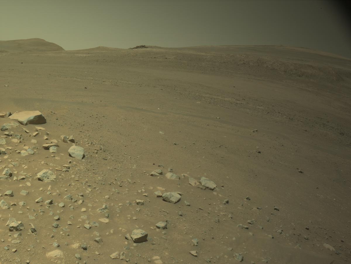 This image was taken by NAVCAM_RIGHT onboard NASA's Mars rover Perseverance on Sol 1503