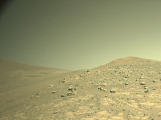 View image taken on Mars, Mars Perseverance Sol 1503: Right Navigation Camera (Navcam)