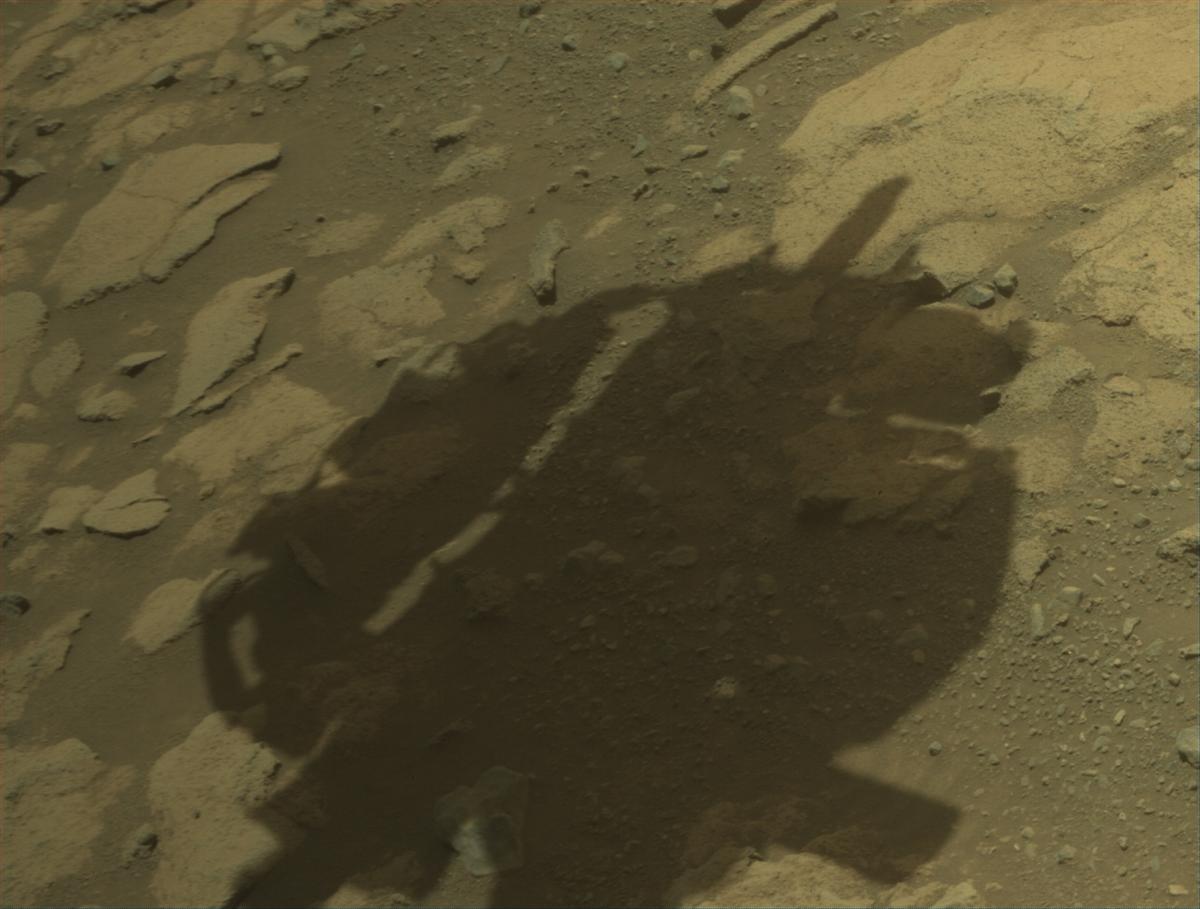 This image was taken by FRONT_HAZCAM_RIGHT_A onboard NASA's Mars rover Perseverance on Sol 1504