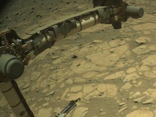 View image taken on Mars, Mars Perseverance Sol 1504: Left Navigation Camera (Navcam)