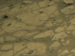 View image taken on Mars, Mars Perseverance Sol 1504: Left Navigation Camera (Navcam)