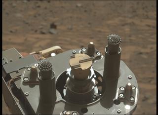 View image taken on Mars, Mars Perseverance Sol 1504: Left Mastcam-Z Camera
