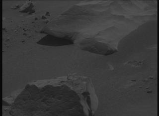View image taken on Mars, Mars Perseverance Sol 1504: Left Mastcam-Z Camera