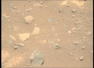 View image taken on Mars, Mars Perseverance Sol 1504: Right Mastcam-Z Camera