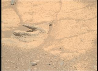 View image taken on Mars, Mars Perseverance Sol 1504: Right Mastcam-Z Camera