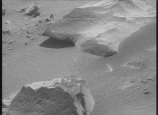 View image taken on Mars, Mars Perseverance Sol 1504: Right Mastcam-Z Camera