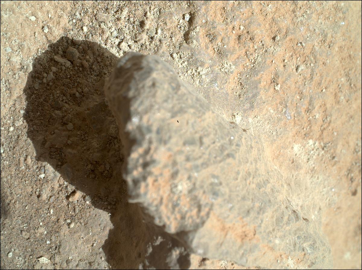 This image was taken by SHERLOC_WATSON onboard NASA's Mars rover Perseverance on Sol 1505