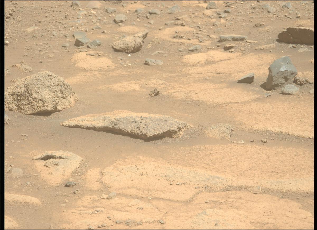 This image was taken by MCZ_LEFT onboard NASA's Mars rover Perseverance on Sol 1505