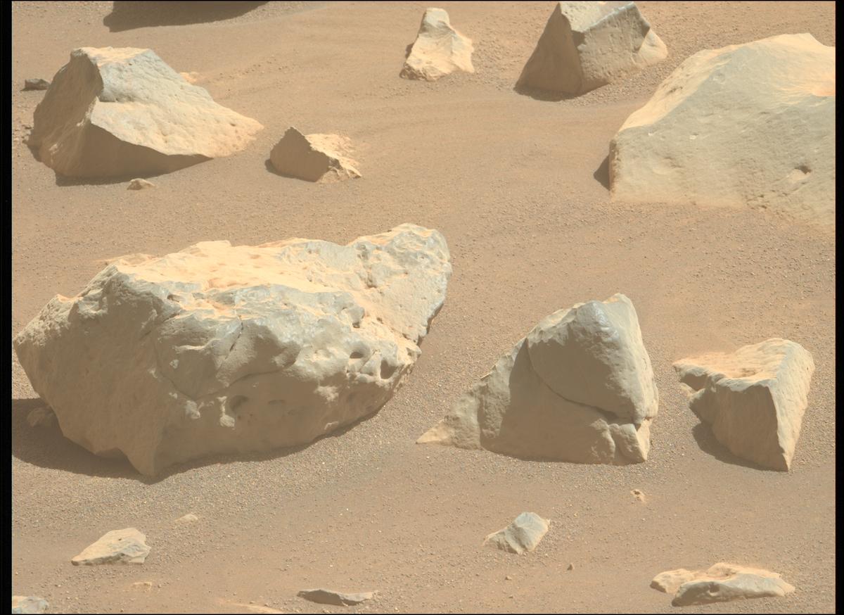 This image was taken by MCZ_LEFT onboard NASA's Mars rover Perseverance on Sol 1505