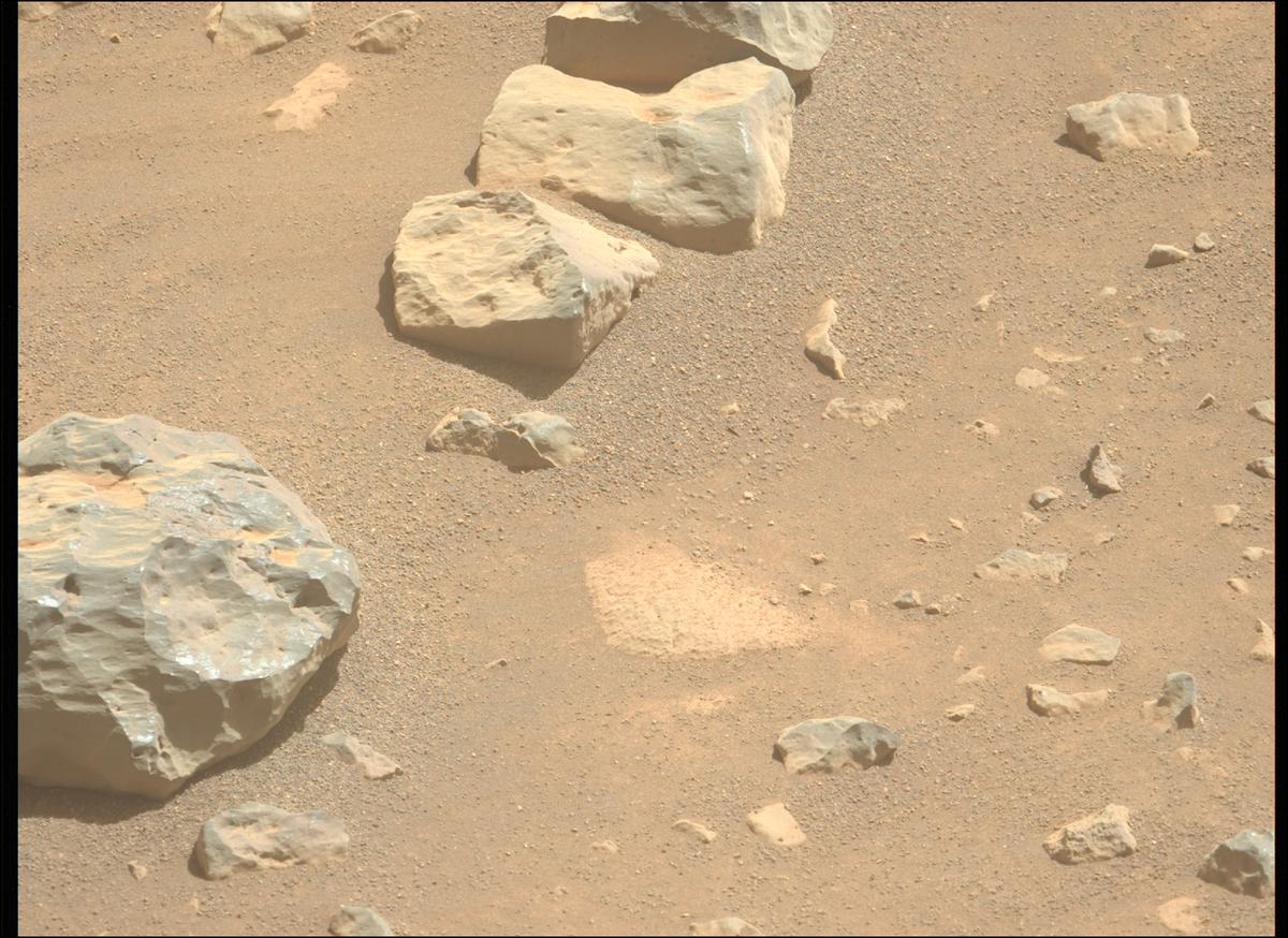This image was taken by MCZ_LEFT onboard NASA's Mars rover Perseverance on Sol 1505