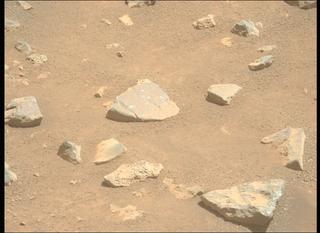 View image taken on Mars, Mars Perseverance Sol 1505: Left Mastcam-Z Camera