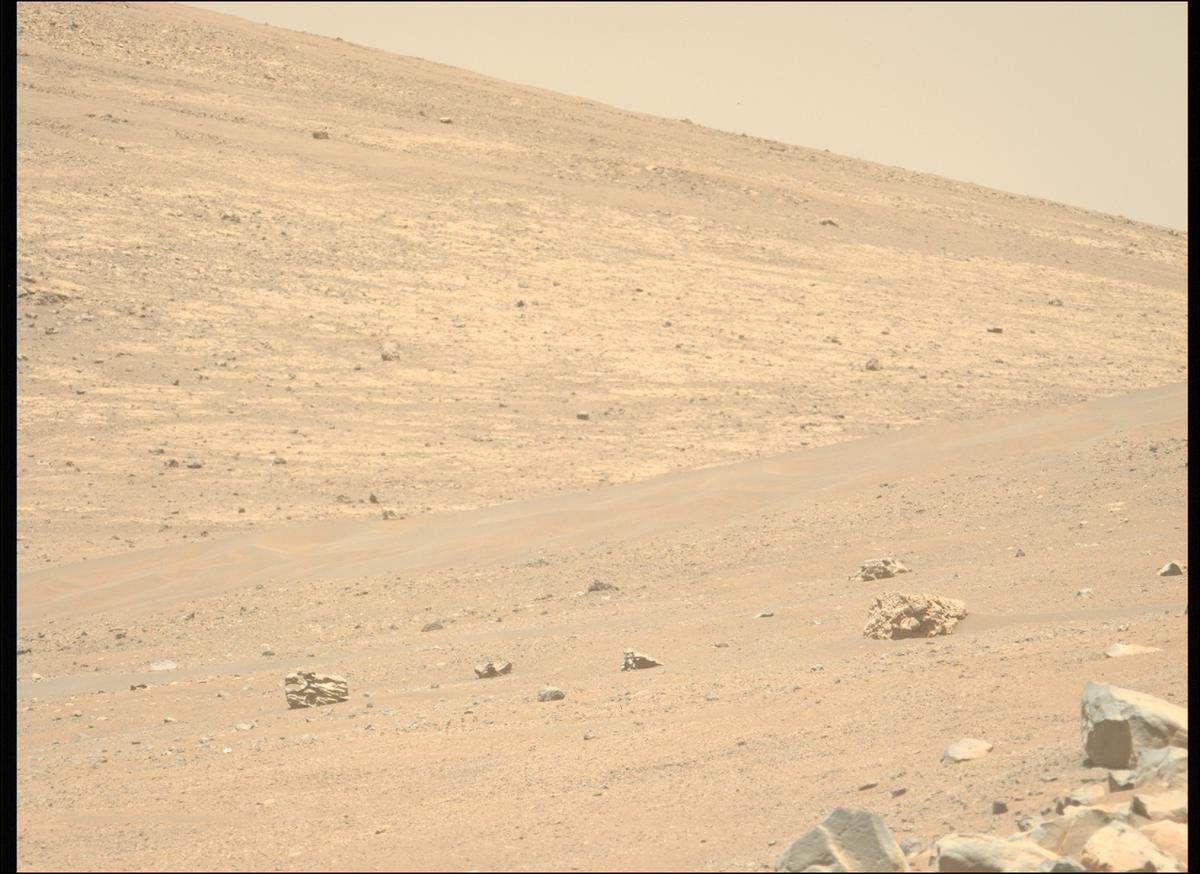 This image was taken by MCZ_LEFT onboard NASA's Mars rover Perseverance on Sol 1505