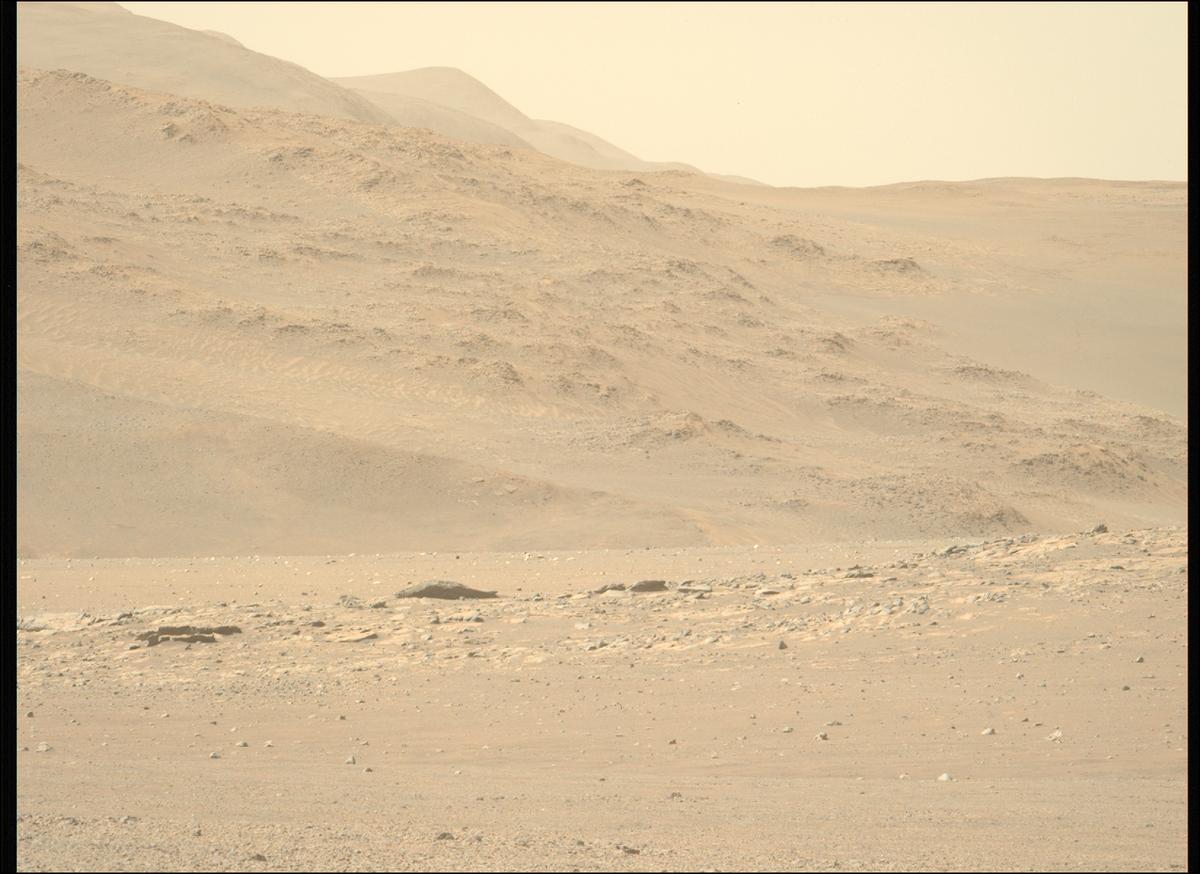 This image was taken by MCZ_LEFT onboard NASA's Mars rover Perseverance on Sol 1505