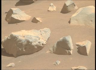 View image taken on Mars, Mars Perseverance Sol 1505: Right Mastcam-Z Camera