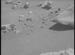 View image taken on Mars, Mars Perseverance Sol 1505: Right Mastcam-Z Camera