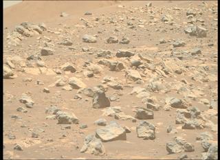 View image taken on Mars, Mars Perseverance Sol 1505: Right Mastcam-Z Camera