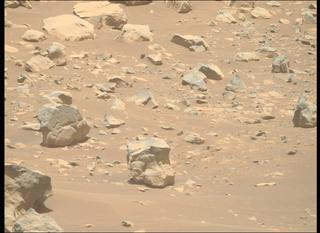 View image taken on Mars, Mars Perseverance Sol 1505: Right Mastcam-Z Camera