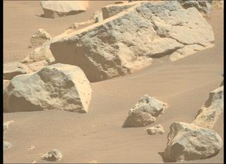 View image taken on Mars, Mars Perseverance Sol 1507: Left Mastcam-Z Camera
