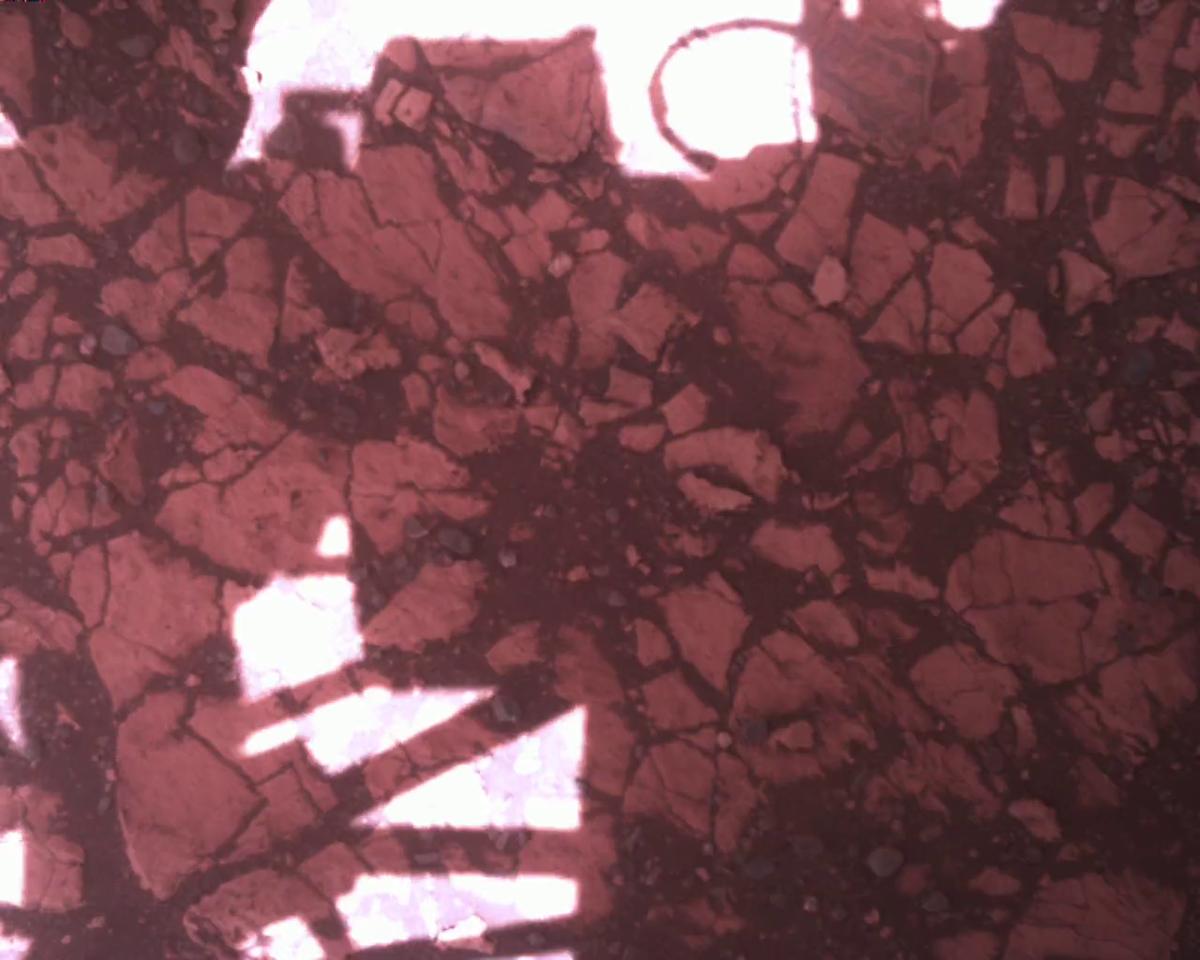 This image was taken by EDL_RDCAM onboard NASA's Mars rover Perseverance on Sol 1509